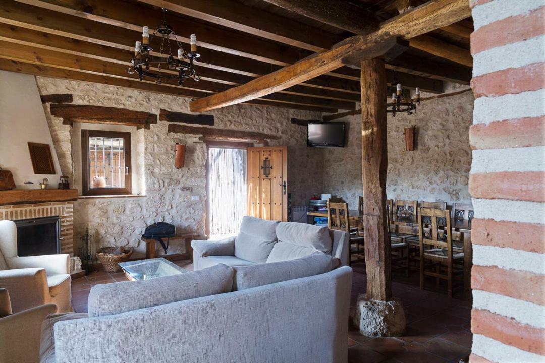 Casa Rural Los Yeros Aldeasoña - Segovia Exterior foto